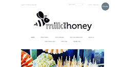 Desktop Screenshot of milkandhoneystore.com